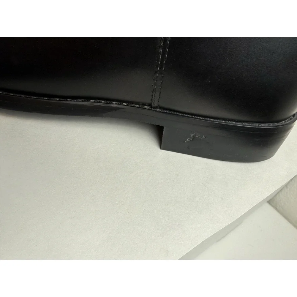 Vintage Amazonas Cavalier Womens Black Leather Riding Boots Sz 10.5M Equestrian